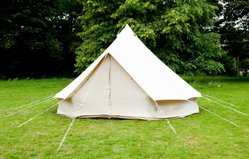 28x 5m Bell Tents With 2m XL Door For Sale