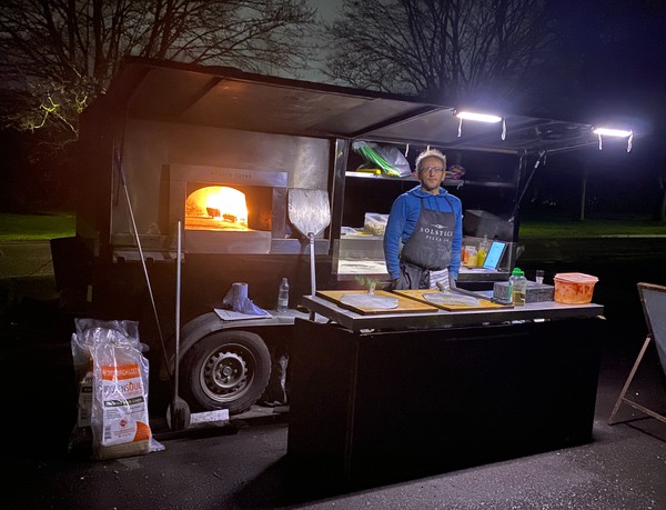 Secondhand Mobile Wood-Fired Pizza Catering Business For Sale