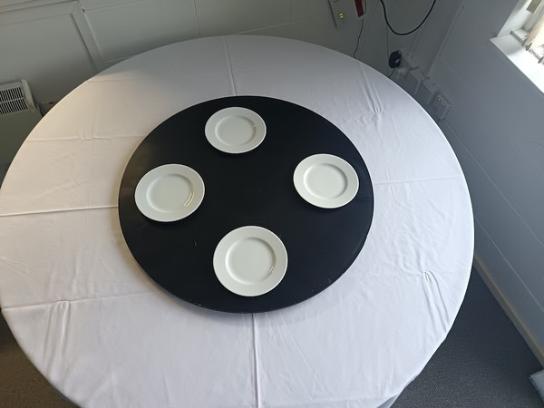 81cm Black Lazy Susan Turntables for sale