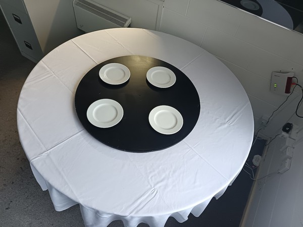 Selling 81cm Black Lazy Susan Turntable