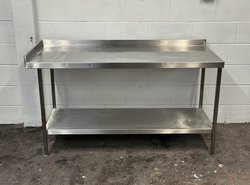 Secondhand 170cm Stainless Steel Table For Sale