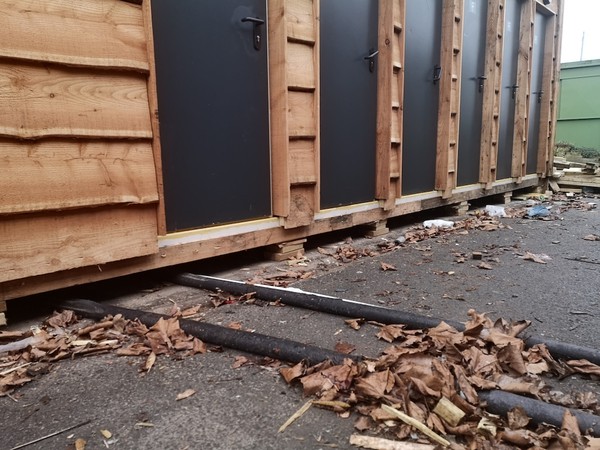 Wooden Outdoor Toilet Facilities