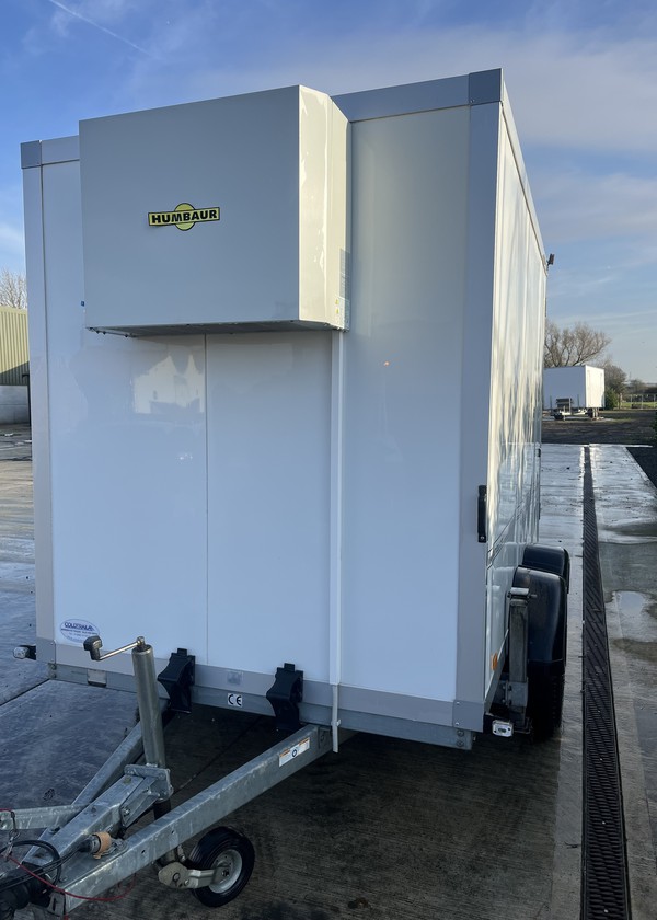 Secondhand Humbaur 3 Metre Fridge Trailer For Sale