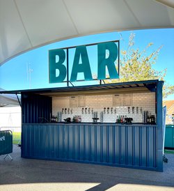 Secondhand Used 5m x 2.4m Festival Bar For Sale