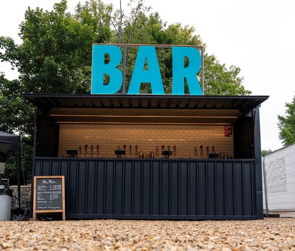 Used 5m x 2.4m Festival Bar For Sale