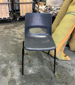 Secondhand 270x Stacking Chairs With Covers For Sale