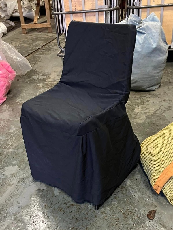 270x Stacking Chairs With Covers For Sale