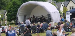 Secondhand Inflatable Stage Cover For Sale