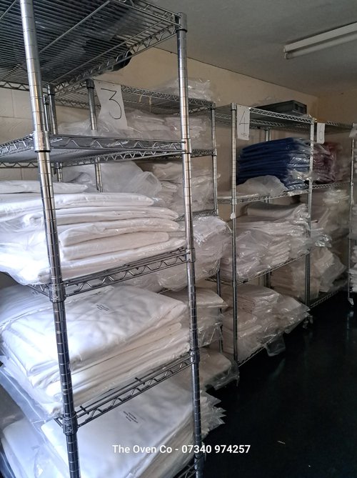 Secondhand 3,000 Item Parcel of Linen Stock For Sale Secondhand 3,000 Item Parcel of Linen Stock For Sale