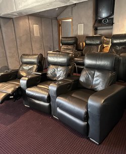 Secondhand 6x Top Spec Home Cinema Chairs For Sale