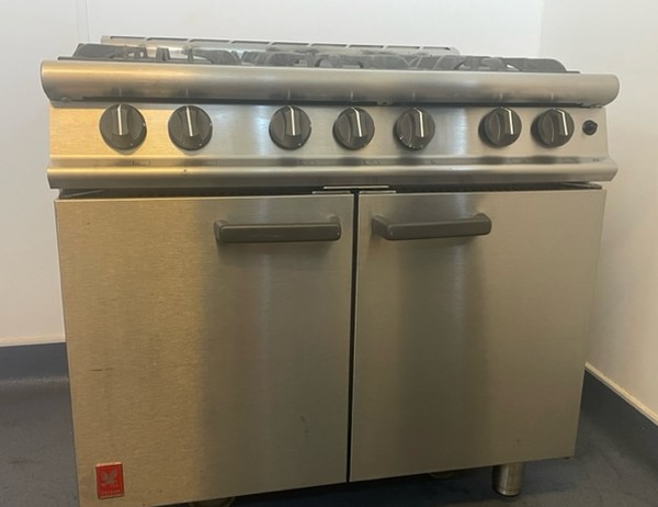 Secondhand Falcon 6 Burner Dominator Plus Oven Range G3101