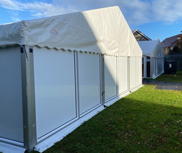 50x 3m x 2.4m Marquee Hard Sides For Sale