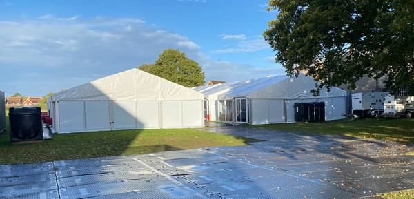 Secondhand 50x 3m x 2.4m Marquee Hard Sides