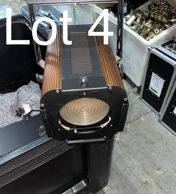 Used 4x NJD Fresnel Stage Light