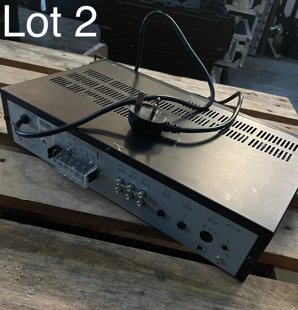 3x TOA A-2060 Amplifiers