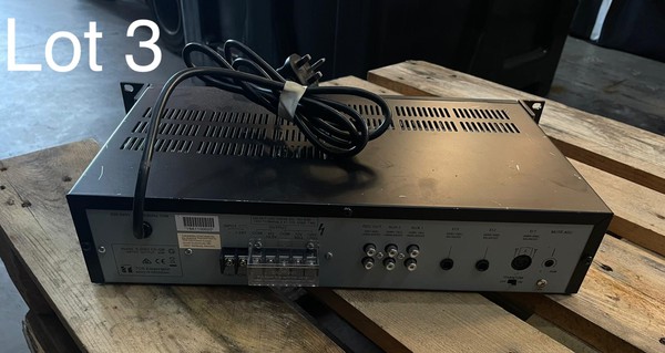 Secondhand Used 3x TOA A-2060 Amplifiers