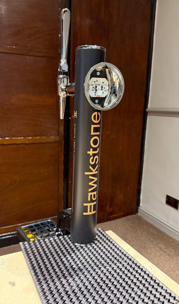 New 6x Hawkstone Pump Beer Font For Sale