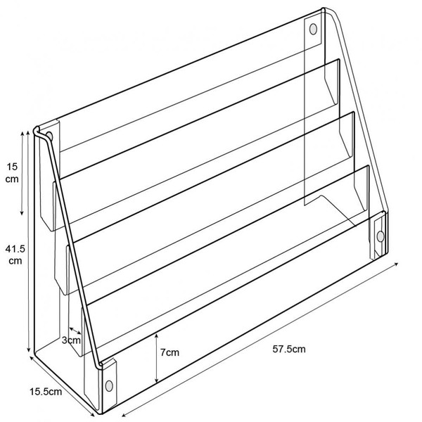 Second hand card stand