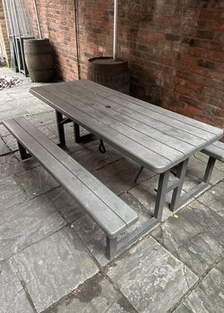 Secondhand Composite Outdoor Bar Table For Sale