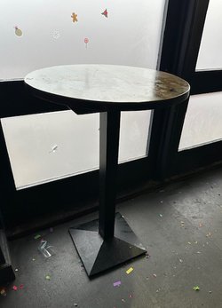 6x Bar Poseur Tables For Sale