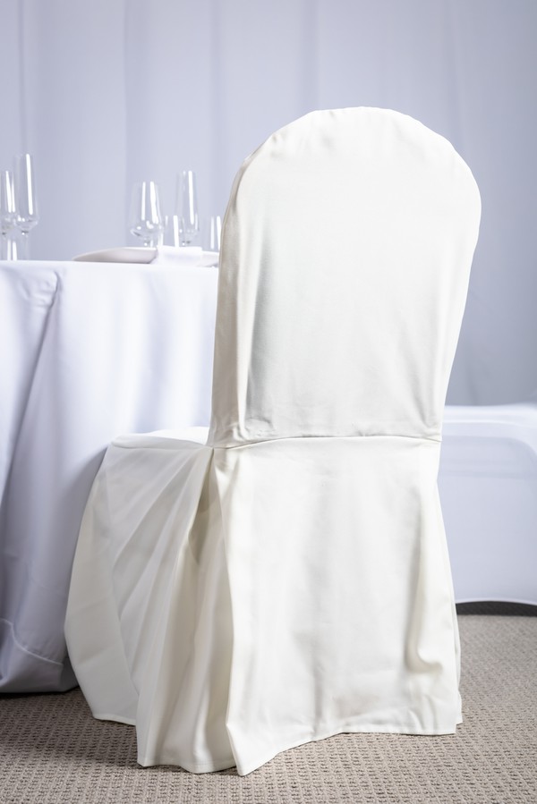 White chair cover