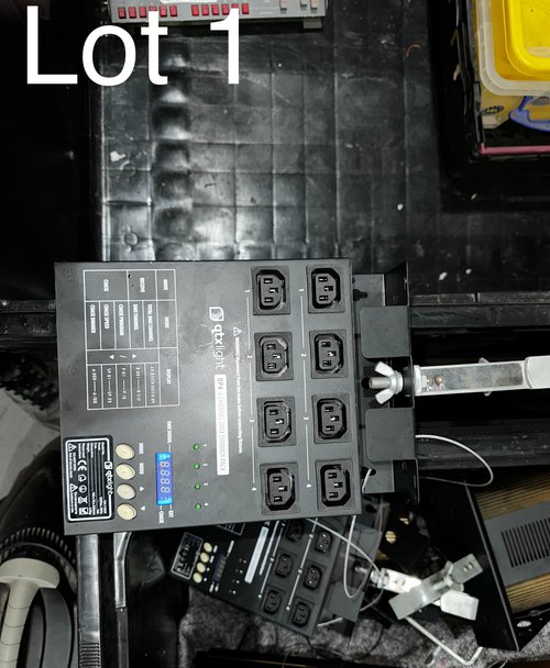 Secondhand Used QTX DP4 4 Channel Dimmer Pack For Sale Secondhand Used QTX DP4 4 Channel Dimmer Pack For Sale