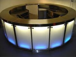 Secondhand Portable Modular Round Bar For Sale