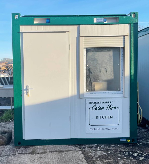 Portable cabin kitchen unit