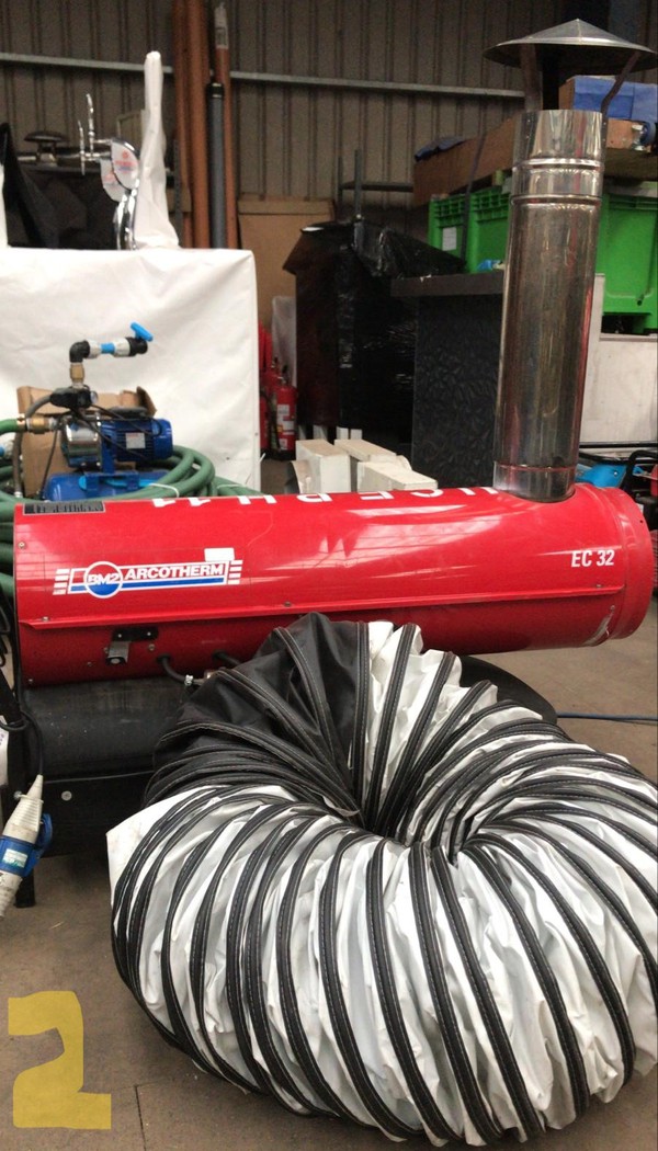 Secondhand 7x Arcotherm Heaters For Sale