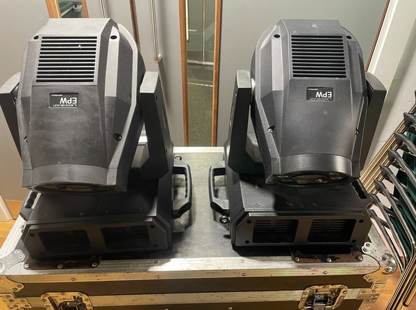 2x Ledhead EPW Moving Head Lights For Sale