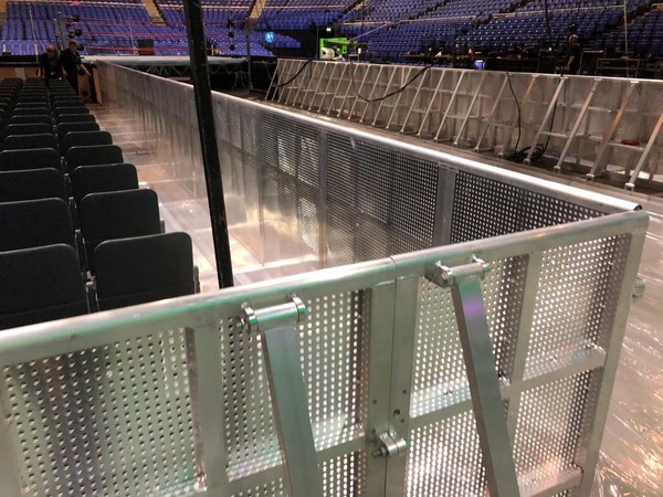 Secondhand Front of Stage Barrier For Sale