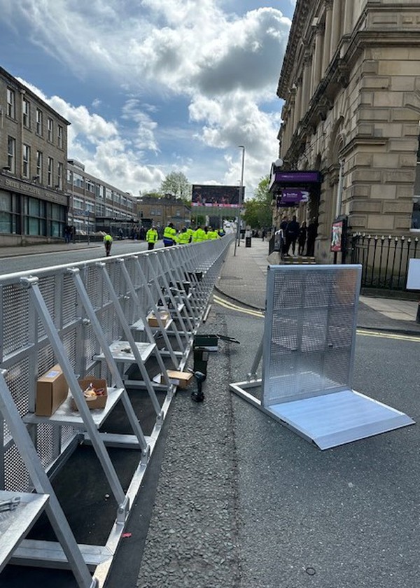 Secondhand Front of Stage Barrier For Sale