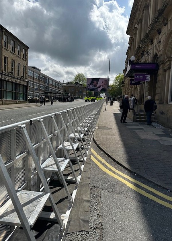 Secondhand Front of Stage Barrier For Sale