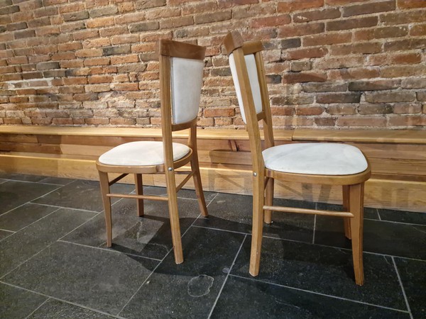 Secondhand 150x Padded Back Banqueting Chairs For Sale