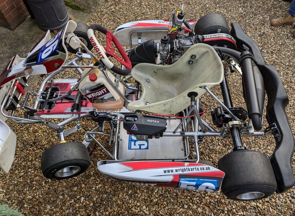 Secondhand Wright Jupiter Senior Rotax Kart