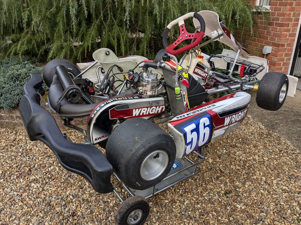 Wright Jupiter Senior Rotax Kart For Sale