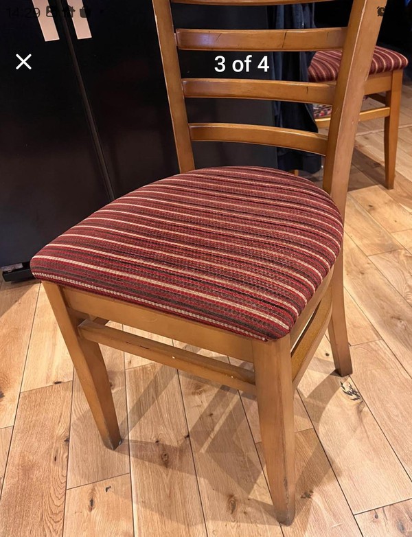 Wooden Pub Restaurant Dining Chairs