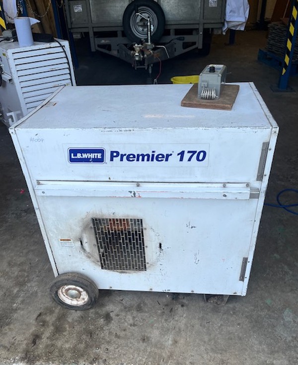 3x LB White Premier 170 Heaters For Sale