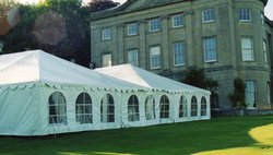 Secondhand 20' x 30' Tubular Frame Marquee For Sale