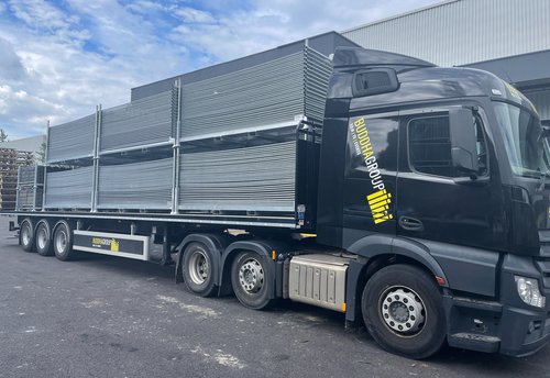 Secondhand 2x 2020 SDC 40ft Artic Moffett Trailer For Sale Secondhand 2x 2020 SDC 40ft Artic Moffett Trailer For Sale