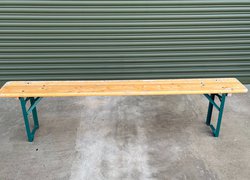 Secondhand 45x 6ft Folding Leg Benches For Sale