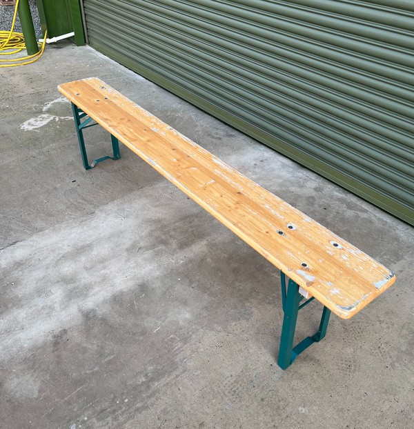 45x 6ft Folding Leg Benches For Sale