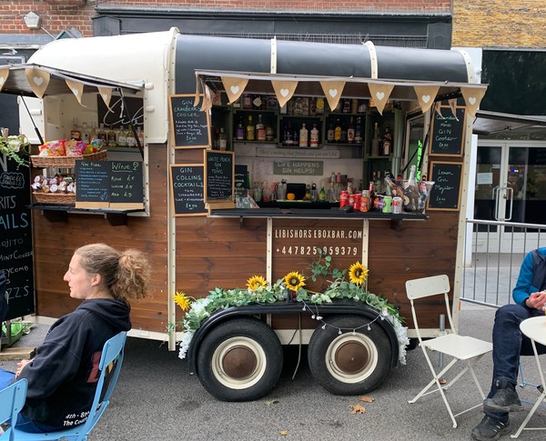 Secondhand Used Bespoke Rice Horsebox Bar