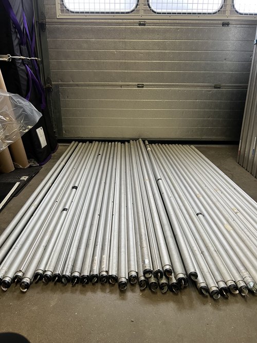 Secondhand Pipe & Drape System For Sale Secondhand Pipe & Drape System For Sale