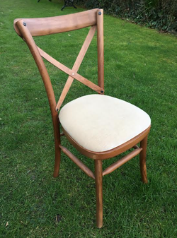 Secondhand 200x Cross Back Chairs For Sale