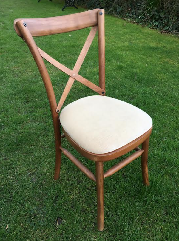 Secondhand 200x Cross Back Chairs For Sale