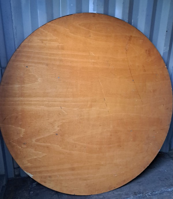 Secondhand 20x 5ft Round Folding Banquet Table For Sale