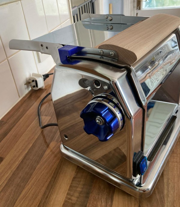 Secondhand Electric Pasta Machine With Cutters For Sale