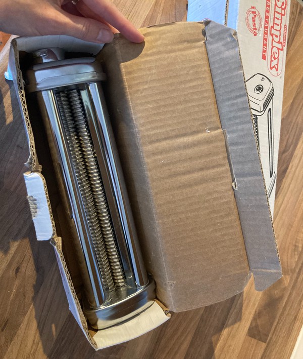 Secondhand Imperia Electric Pasta Machine With Cutters