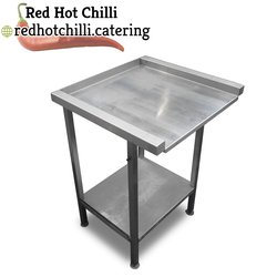 0.6m Stainless Steel Pass Through Table